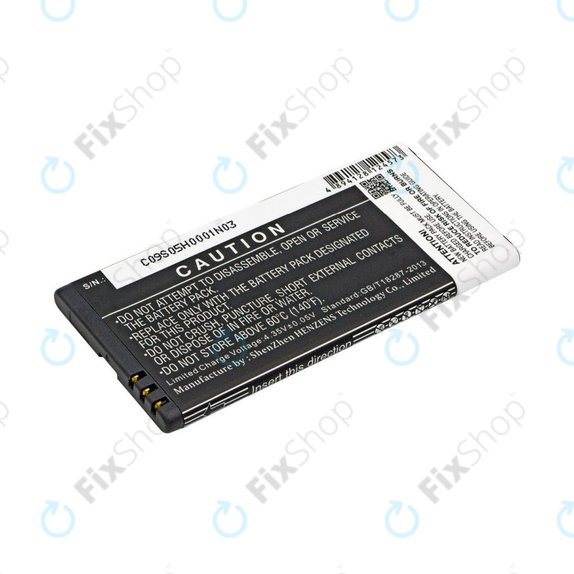 Μπαταρία για Nokia Lumia 730, 2200mAh, Li-Ion, 3.8V, BL-T5A, HQ