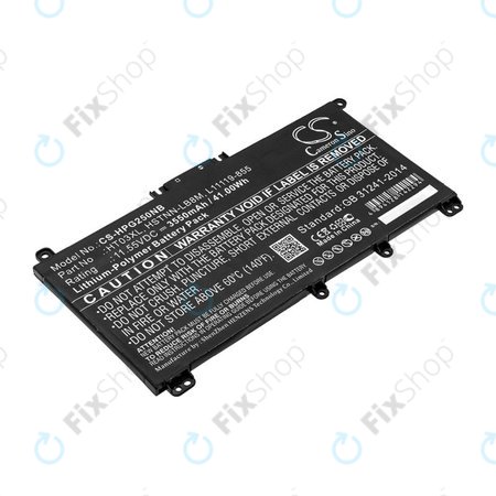 Μπαταρία για HP Pavilion 14, 15, 17, 3550mAh, Li-Pol, 11.55V, HT03XL, HQ
