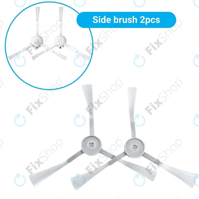 Standard Σετ (Λευκό) για Xiaomi Mi Robot Vacuum Mop (Mijia 1C) | 2 (Mijia 2C) 2 Pro+ (Mijia 1T) | Λευκό | White