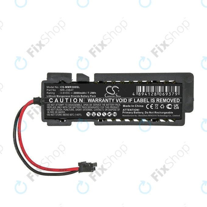 Μπαταρία για Mitsubishi Melservo MR-J3, 2000mAh, Li-MnO2, 3.6V, MR-J3BAT, HQ