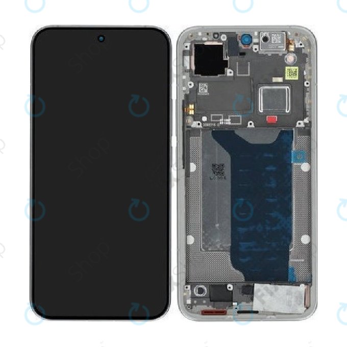Οθόνη για Xiaomi 15T Pro 5G, Gray, Αφής με πλαίσιο, 5600050O12U00, Genuine Service Pack