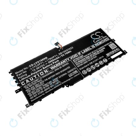 Μπαταρία για Lenovo ThinkPad X1 Yoga 2018, 3500mAh, Li-Pol, 15.36V, L17C4P71, HQ