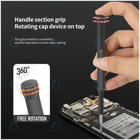 Σετ Κατσαβιδιών Ακριβείας για Επισκευή Τηλεφώνων & PC 44in1 για Kingsdun