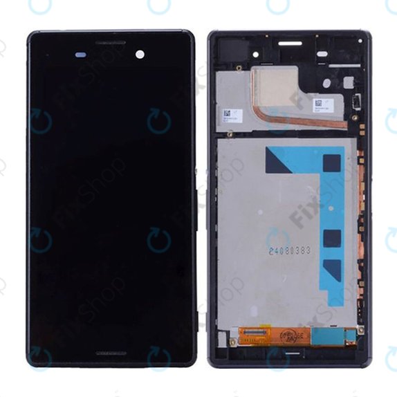 Συγκρότημα οθόνης για Sony Xperia Z3, D6603, Μαύρο, Black, Aftermarket