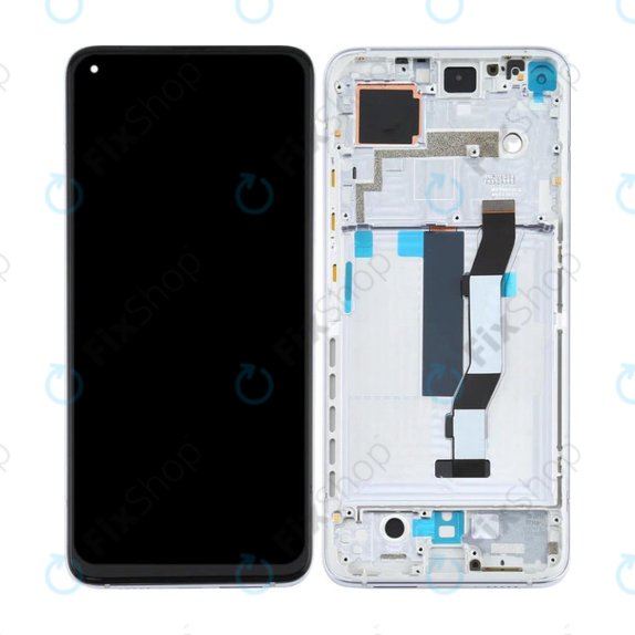 Συγκρότημα οθόνης για Xiaomi Mi 10T 5G, M2007J3SY, Mi 10T Pro 5G M2007J3SG, Luna Silver, Aftermarket
