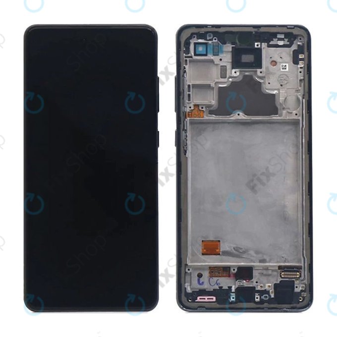 LCD Display Assembly για Samsung A72 | A725F | A726B | Awesome Black | Aftermarket