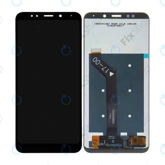 Οθόνη με οθόνη αφής για Xiaomi Redmi 5 Plus, Redmi Note 5, Μαύρο, Black, Aftermarket
