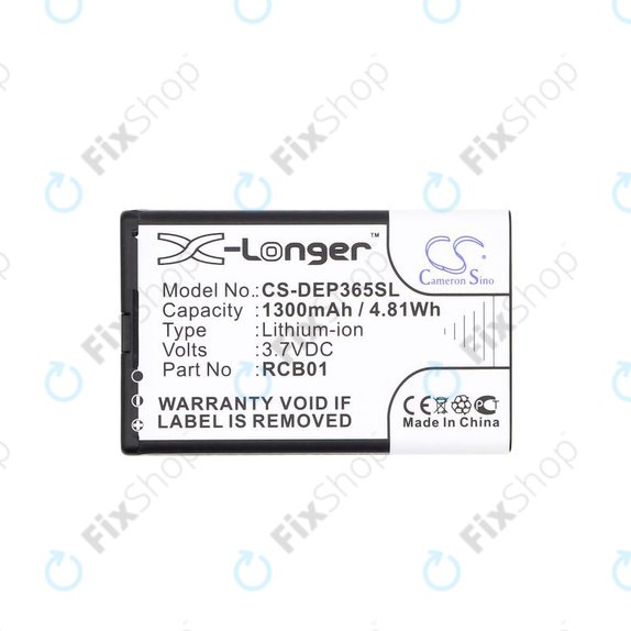 Μπαταρία για Doro Primo 365, 1300mAh, Li-Ion, 3.7V, RCB01, HQ