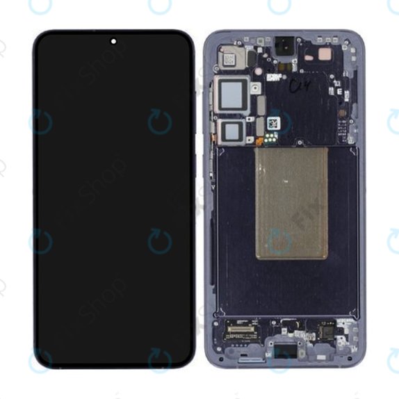 Συγκρότημα οθόνης για Samsung S24 Plus, S926B, Cobalt Violet, Service Pack