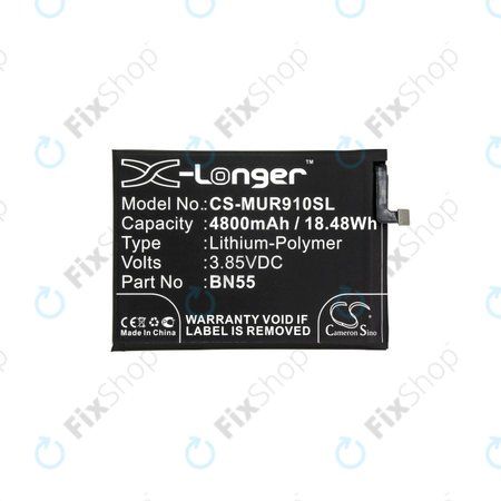 Μπαταρία για Xiaomi Redmi Note 9S, BN55, 4800mAh, HQ