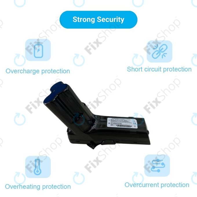 Μπαταρία για Philips SpeedPro Max, SpeedPro Max Aqua, 18650HE2, 18.0V, 2400mAh