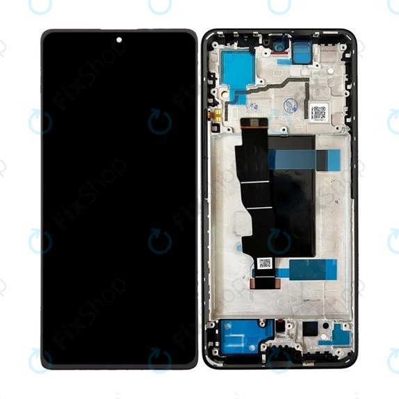 Συγκρότημα οθόνης για Xiaomi Redmi Note 13 Pro 5G, 2312DRA50C, Midnight Black