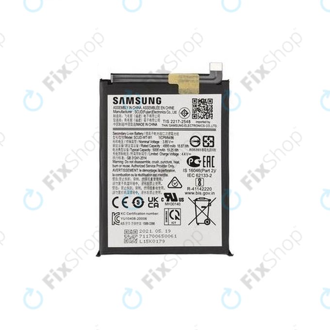 Μπαταρία για Samsung A22 5G A226B, GH81-20698A, EB-BA226ABY, SCUD-WT-W1, 5000mAh, Service Pack