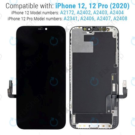 LCD Display Assembly για iPhone 12, 12 Pro | FixPremium Hard OLED
