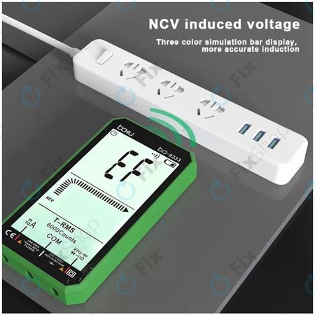 Επαγγελματικό Ψηφιακό Πολύμετρο με Οθόνη Αφής Baku BA-8233