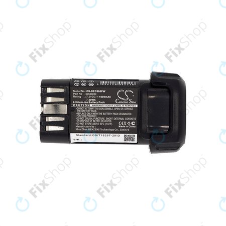Μπαταρία για Dewalt Dcb095, Dewalt Dcf680, 1000mAh, Li-Ion, 7.2V, DCB080, HQ