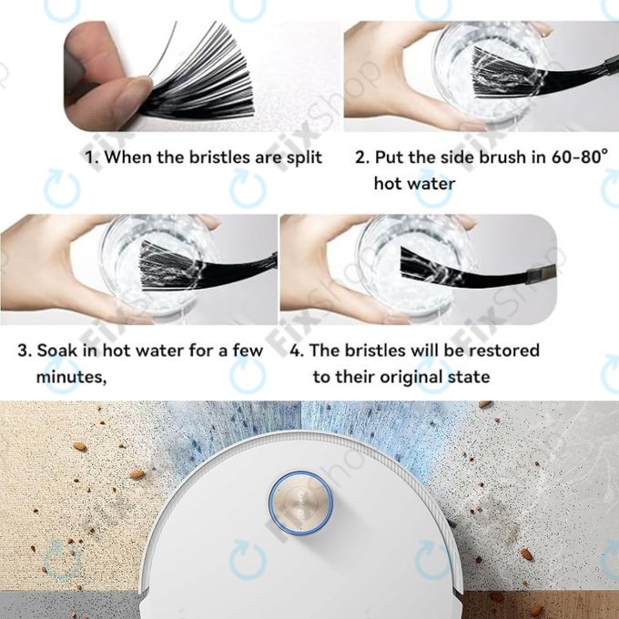 Πλαϊνή Βούρτσα για Xiaomi Dreame X50 Ultra | X40 Ultra | L40 Ultra | L40s Pro Ultra | Mova V50 Ultra | P60