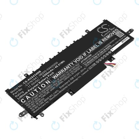Μπαταρία για Asus ZenBook 14, Flip 14, 4200mAh, Li-Pol, 11.55V, C31N1841, HQ