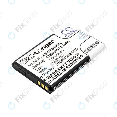 Μπαταρία για Cat B30, 1200mAh, Li-Ion, 3.7V, 1ICP5/3450 1S1P, HQ