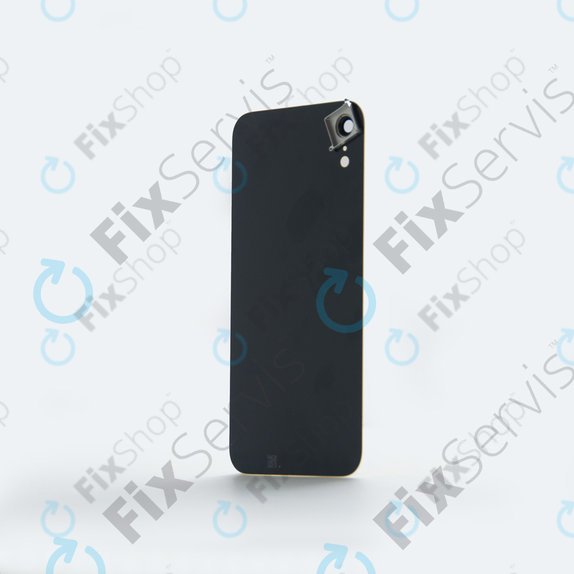 Πίσω Κάλυμμα Γυαλί με Φακό Κάμερας για iPhone XR | Μαύρο | Black
