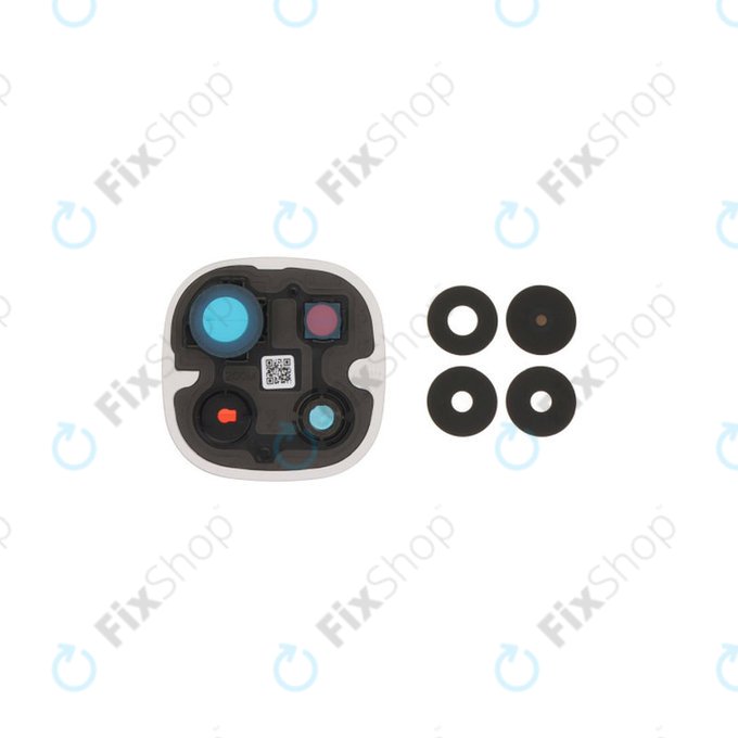 Γυαλί Φακού Πίσω Κάμερας με Πλαίσιο για Xiaomi Redmi Note 15 Pro 5G, Glacier Blue