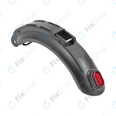 Πίσω Φτερό + Φως + Καλώδιο για Kugoo S1 | S1 Pro | S2 | S3 | Μαύρο | Black