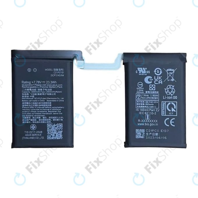 Battery για Asus ROG Phone 6 AI2201_C | 6 Pro AI2201_D | C21P2101 | 6000mAh