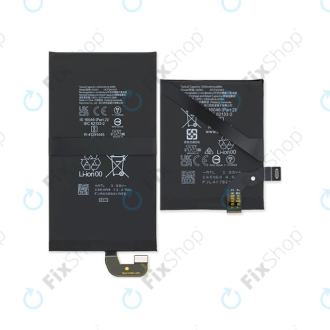 Battery (2τμχ) για Google Pixel 9 Pro Fold | G06KA, GE59C | 4650mAh