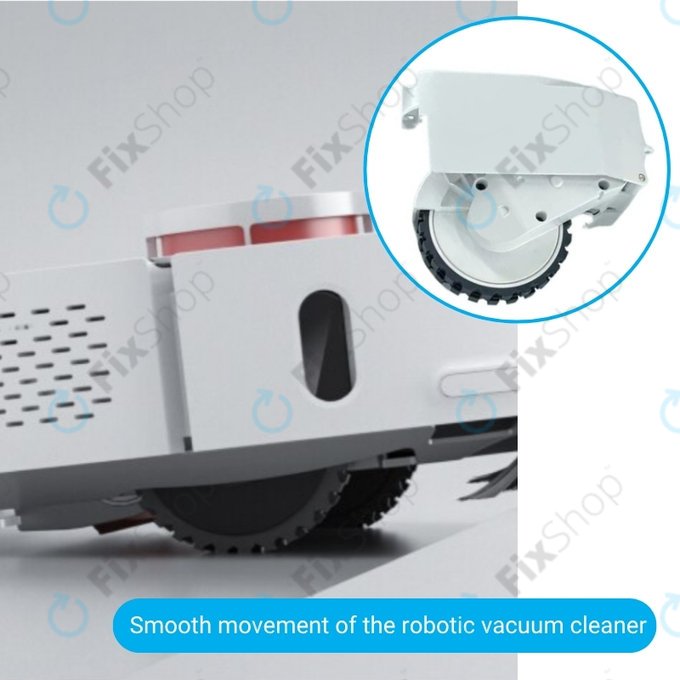 Τροχός με Κινητήρα (Αριστερός) για Xiaomi Viomi S9 | Λευκό | White