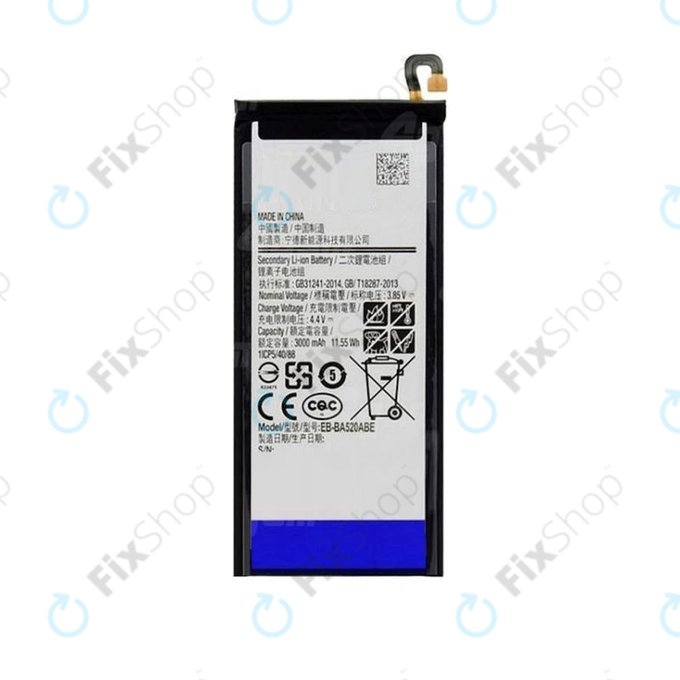 Μπαταρία για Samsung A5 A520F (2017), J5 J530F (2017), BA520ABE, 3000mAh