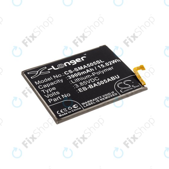 Μπαταρία για Samsung A20 A205F, 3900mAh, Li-Pol, 3.85 V, EB-BA505ABN, HQ