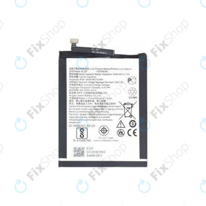 Μπαταρία για Lenovo K10 Plus, K5 Pro, K10 Note, BL297, 4050mAh