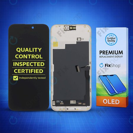 Οθόνη Soft OLED για iPhone 15 Pro Max - Τζάμι αφής + Πλαίσιο, DIAGNOSTIC