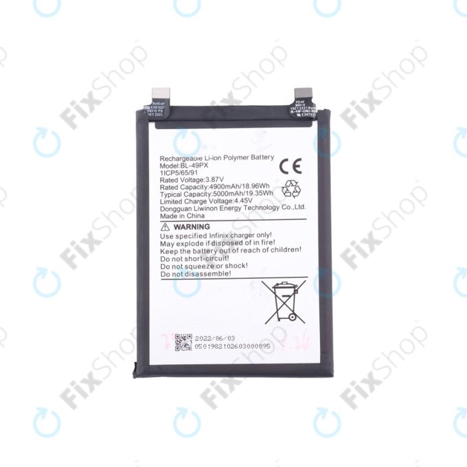 Battery για Infinix Note 30 Pro | 30 VIP X6710 | BL-49PX | 5000mAh