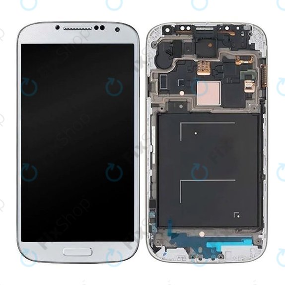 Συγκρότημα οθόνης για Samsung S4 i9500, White Frost