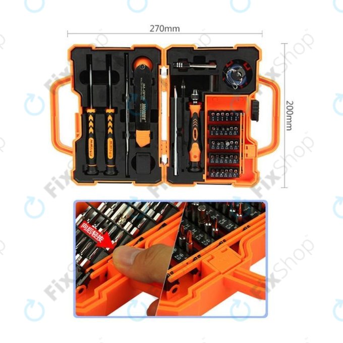 Επαγγελματικό Σετ Κατσαβιδιών Ακριβείας Κιτ Επισκευής 45in1 για Jakemy JM-8139