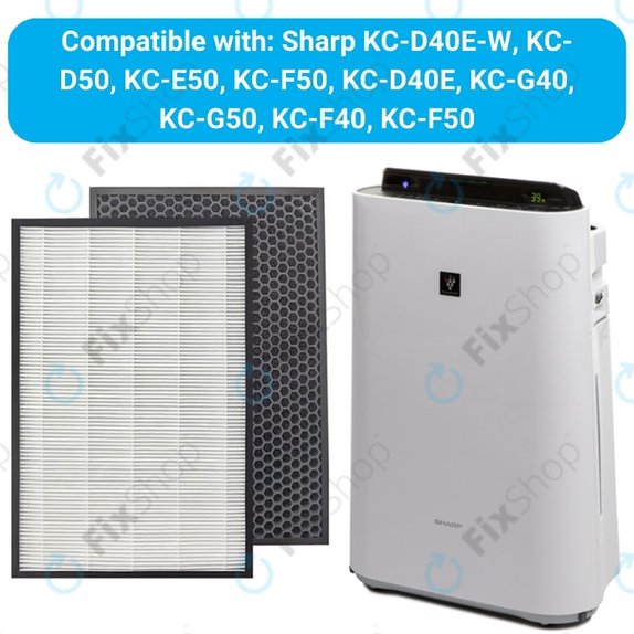 HEPA φίλτρο (Ενεργός άνθρακας) για Sharp KC-series