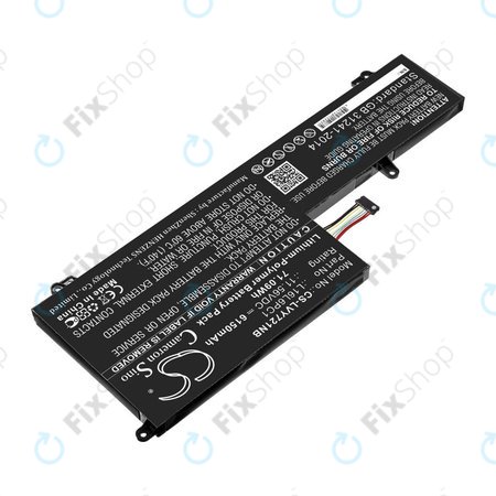Μπαταρία για Lenovo Yoga 720-15, 6150mAh, Li-Pol, 11.56V, L16L6PC1, HQ