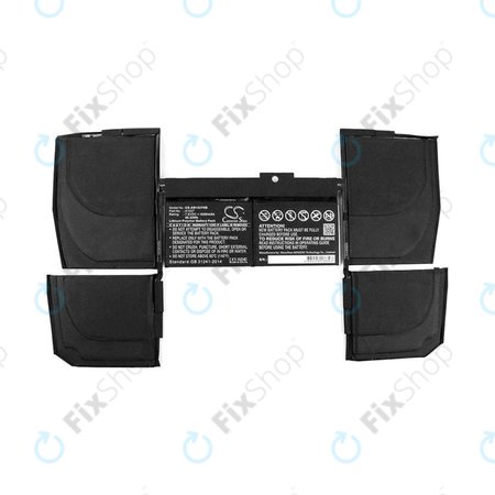 Μπαταρία για MacBook 12", Αρχές 2015 – Μέσα 2017, A1534, A1527, A1705, 5200mAh, HQ