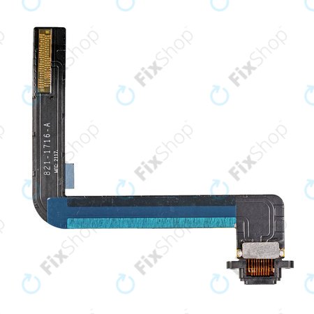 Επαφές Φόρτισης + Καλώδιο Flex για iPad (6th Gen 2018) | Μαύρο | Black