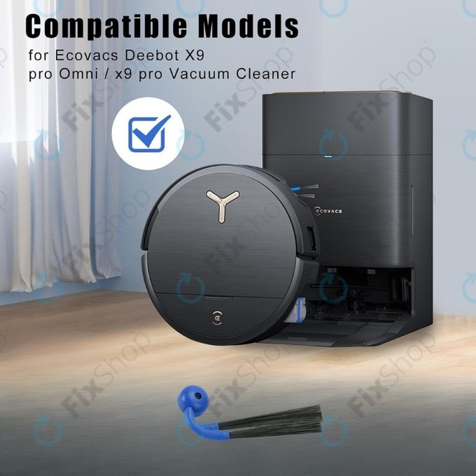 Πλαϊνή βούρτσα, 2 τεμ. για Ecovacs Deebot X9 Pro Omni, X9 Pro