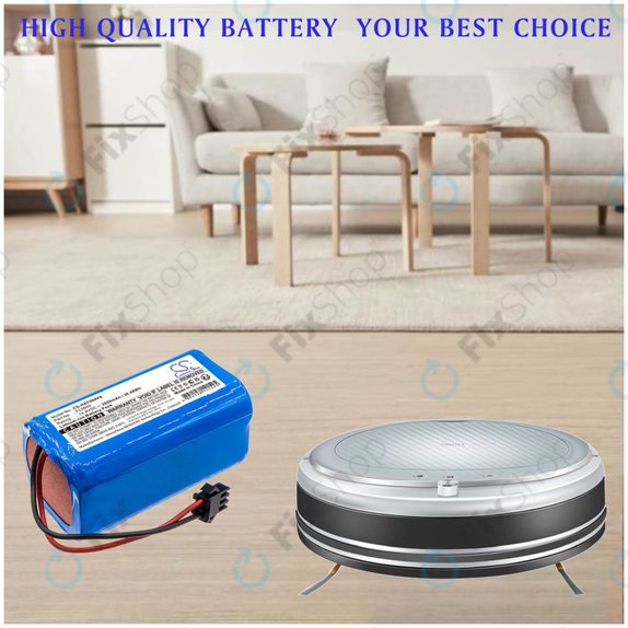 Μπαταρία για Eufy Robovac 11, Haier TAB T550, Haier TAB560, 2600mAh, Li-ion, 14.8V, FL2600, HQ