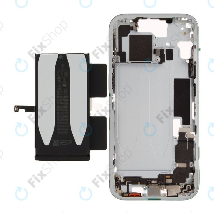 Μεσαίο πλαίσιο με μπαταρία για iPhone 15 | Blue | ZD076-00672 | Genuine Apple