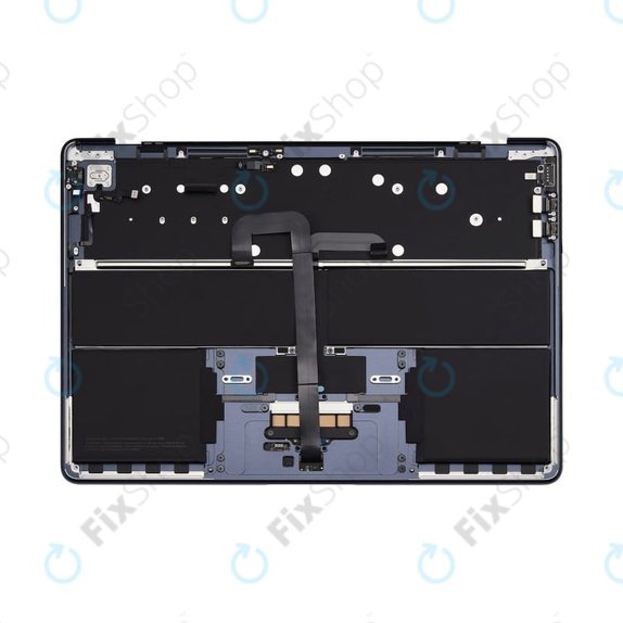 Άνω πλαίσιο πληκτρολογίου για MacBook Air 13", A3113 (2024), με πληκτρολόγιο US και μπαταρία, Midnight, 661-40230, Genuine Apple