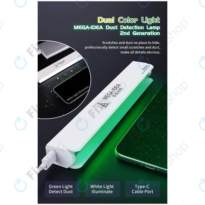 Συμπαγής Λάμπα Ανίχνευσης Σκόνης για QianLi iSee Mini