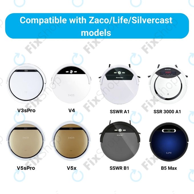 Μπαταρία για Zaco V3, V40, V5s Pro, V5x, Silvercrest SSWR A1, SSWR B1, SSR 3000 A1, 18650B4-4S1P-AGX-2, 14.4V, 2600mAh, HQ
