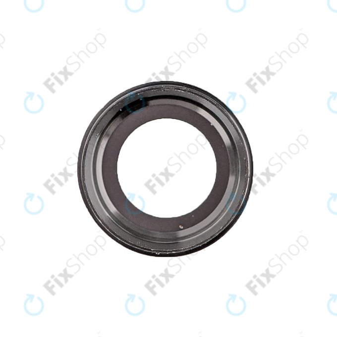 Γυαλί Φακού Πίσω Κάμερας με Πλαίσιο για iPhone 7 | Μαύρο | Black