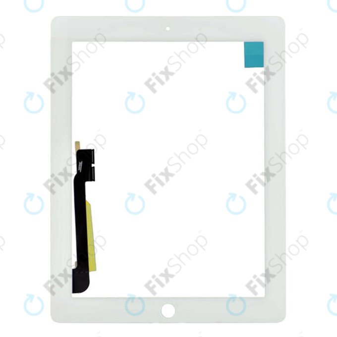 Οθόνη αφής για iPad 3, iPad 4, Λευκό, White