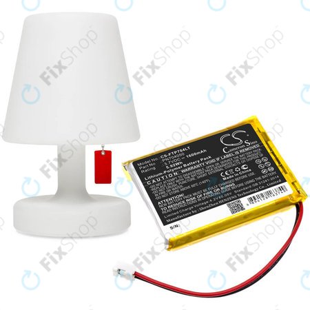 Μπαταρία για Fatboy Edison the Petit, LED Table Lamp Edison, 1600mAh, Li-Pol, 3.7V, PN704050, HQ