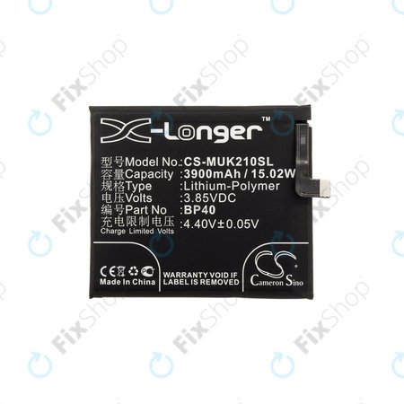 Μπαταρία για Xiaomi Mi 9T Pro, BP40, 3900mAh, HQ